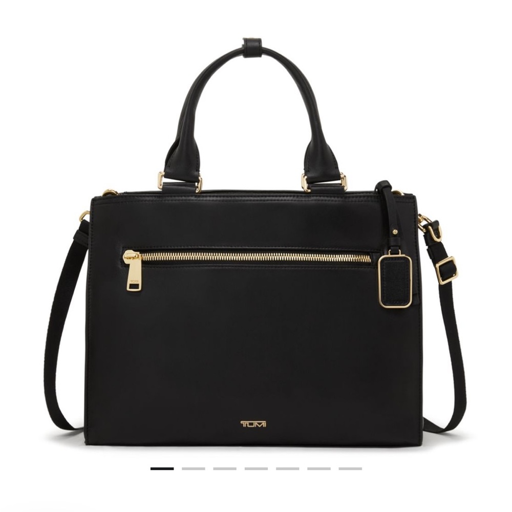 Tumi Lynn Lambskin Handbag